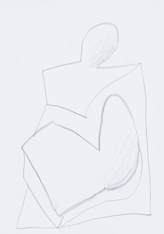 Kurt Hüpfner, Ohne Titel, 2009, Bleistift auf Papier, 29,7 × 21 cm, Privatbesitz, Wien