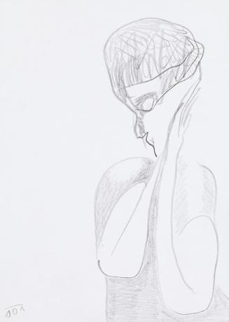 Kurt Hüpfner, Ohne Titel, 2001, Bleistift auf Papier, 29,7 × 21 cm, Privatbesitz, Wien, Inv.-Nr ...