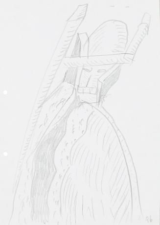 Kurt Hüpfner, Ohne Titel, 1996, Bleistift auf Papier, 29,7 × 21 cm, Privatbesitz, Wien
