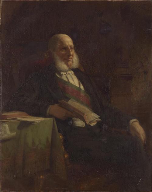 Friedrich von Amerling, Anton Ritter von Schmerling (1805–1893), Präsident des österreichischen ...