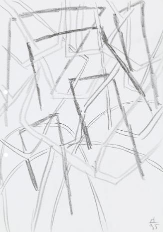 Kurt Hüpfner, Ohne Titel, 1995, Bleistift auf Papier, 29,7 × 21 cm, Privatbesitz, Wien
