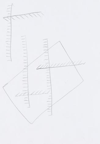 Kurt Hüpfner, Ohne Titel, um 2010, Bleistift auf Papier, 29,7 × 21 cm, Privatbesitz, Wien