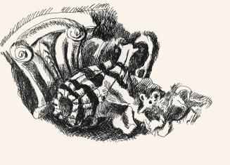 Alfred Wickenburg, Maus, um 1970, Schwarzer Filzstift auf Papier, Blattmaße: 41,8 x 57,8 cm, Le ...