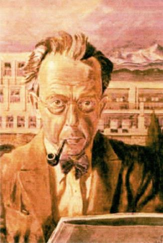 Otto Rudolf Schatz, Erich Franz Leischner, um 1948, Öl, Unbekannter Besitz