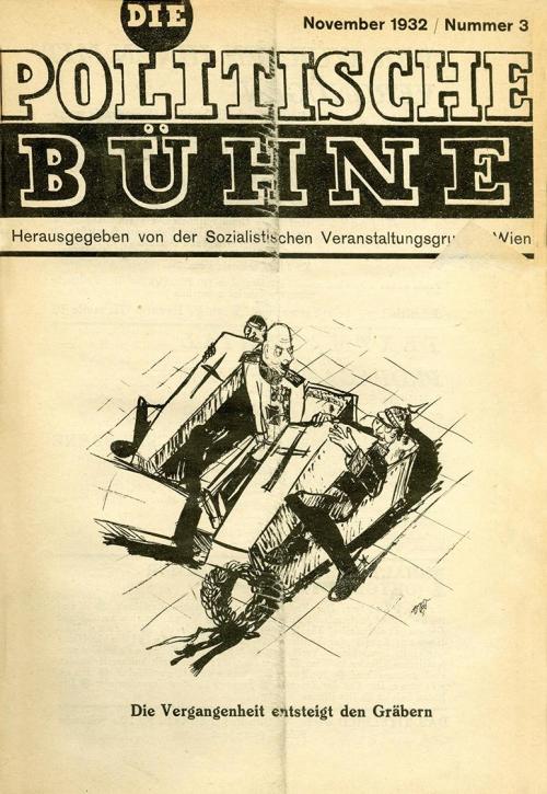 Otto Rudolf Schatz, Die Vergangenheit entsteigt den Gräbern, 1932, Feder in Tusche, Blattmaße:  ...