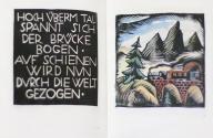 Otto Rudolf Schatz, Max Roden: Reise um die Welt, 1927, Blockbuch, aquarelliert, 12,5 × 10 cm,  ...