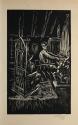 Otto Rudolf Schatz, Arthur Roessler: Die Stimmung der Gotik, 1922, Holzschnitt, 31,5 × 21 cm, P ...