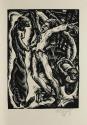 Otto Rudolf Schatz, Johannes von Saatz: Der Ackermann und der Tod, 1922, Holzschnitt, 29,6 × 22 ...