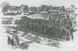 Alfred Wickenburg, Landschaft in der Oststeiermark, 1940, Technik unbekannt, Verbleib unbekannt