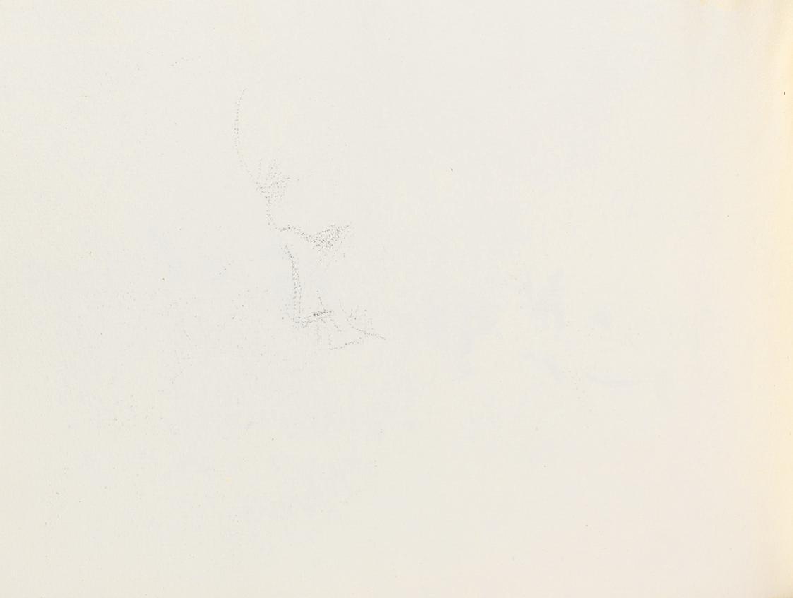 Alfred Wickenburg, Gesichtsstudie, um 1925, Graphit auf Papier, Blattmaße: 15,7 × 22,5 cm, Priv ...