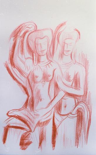 Zwei weibliche Figuren