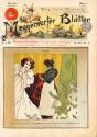 Koloman Moser, Titelblatt "Meggendorfers Humoristische Blätter", 1897, Buchdruck in Farbe, Blat ...