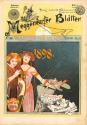 Koloman Moser, Titelblatt "Meggendorfers Humoristische Blätter", 1897, Buchdruck in Farbe, Blat ...