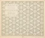 Koloman Moser, Vorsatzpapier Sternblume, 1901, Farblithografie, Blattmaße: 24,7 × 29,7 cm, Wien ...