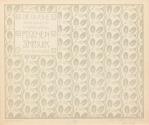 Koloman Moser, Tapete Sigalion, 1901, Farblithografie, Blattmaße: 24,7 × 29,7 cm, Wien Museum,  ...