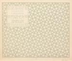 Koloman Moser, Tapete Goldene Schmetterlinge, 1901, Farblithografie, Blattmaße: 24,7 × 29,7 cm, ...