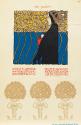 Koloman Moser, Postkarte "I. Kunstausstellung der Vereinigung bildender Künstler Österreichs Se ...