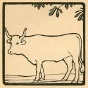 Koloman Moser, Vignette, 1901, Buchdruck, Blattmaße: 21,1 × 13,6 cm, Wien Museum, Inv.-Nr. 116. ...