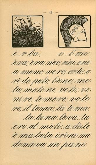 Koloman Moser, Vignetten, 1901, Buchdruck, Blattmaße: 21,1 × 13,6 cm, Wien Museum, Inv.-Nr. 116 ...