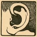 Koloman Moser, Vignetten, 1901, Buchdruck, Blattmaße: 21,1 × 13,6 cm, Wien Museum, Inv.-Nr. 116 ...