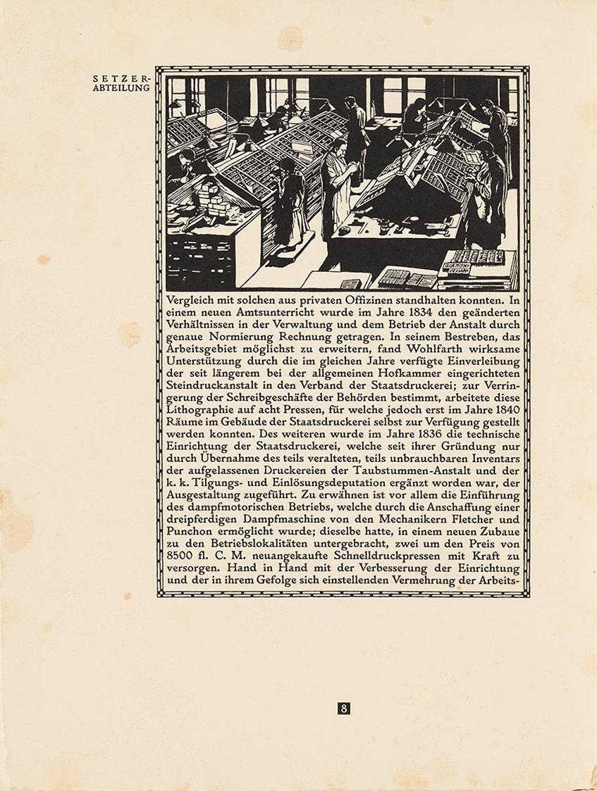 Koloman Moser, Randleiste, 1904, Holzschnitt, Blattmaße: 40 × 29 cm, Wien Museum, Inv.-Nr. 116. ...