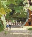 Carl Moll, Alte Bäume im Prater, 1930, Öl auf Leinwand, 60 × 50 cm, Courtesy Schütz Fine Art, W ...