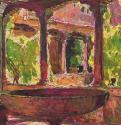 Carl Moll, Abbazia San Gregorio in Venedig, 1925, Öl auf Leinwand, 60 × 60 cm, Privatbesitz