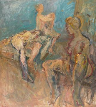 Georg Eisler, Drei Frauen, 1964, Öl auf Leinwand, 145 × 130 cm, Georg und Alice Eisler – Fonds  ...