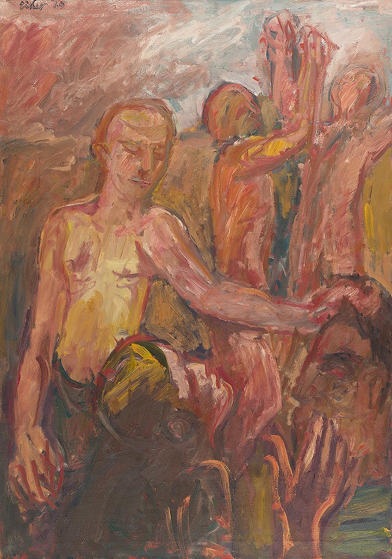 Georg Eisler, David, 1964, Öl auf Leinwand, 110 × 78 cm, Georg und Alice Eisler – Fonds für bil ...