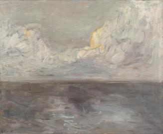 Georg Eisler, Straße von Dover, 1965, Öl auf Leinwand, 66 × 80,5 cm, Georg und Alice Eisler – F ...