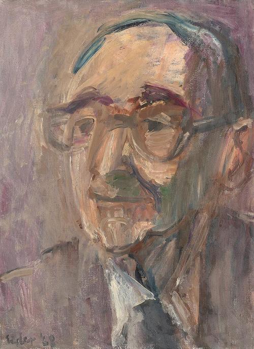 Georg Eisler, Gerhart II, 1968, Öl auf Leinwand, 45,2 × 33 cm, Georg und Alice Eisler – Fonds f ...