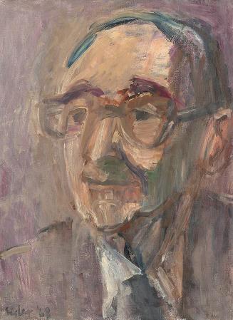Georg Eisler, Gerhart II, 1968, Öl auf Leinwand, 45,2 × 33 cm, Georg und Alice Eisler – Fonds f ...