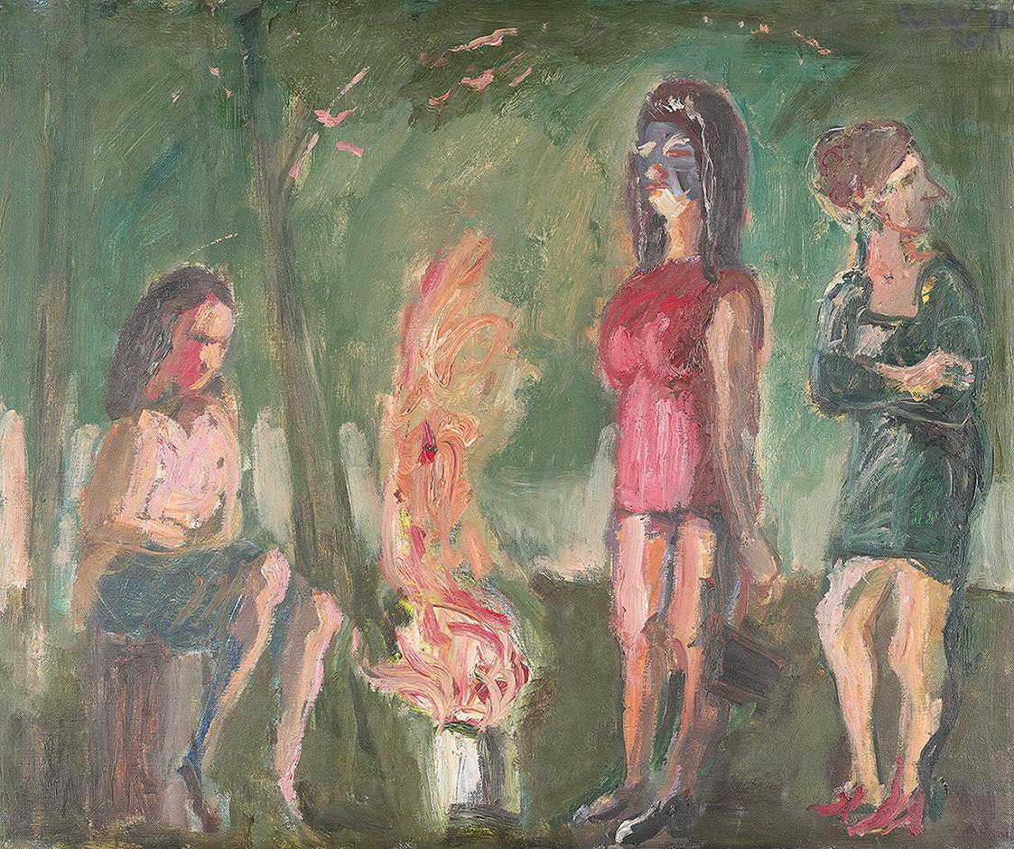 Georg Eisler, Focarelli II, 1972, Öl auf Leinwand, 50 × 60 cm, Georg und Alice Eisler – Fonds f ...