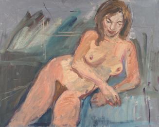 Georg Eisler, Akt, nach 1990, Öl auf Leinwand, 80 × 100 cm, Georg und Alice Eisler – Fonds für  ...