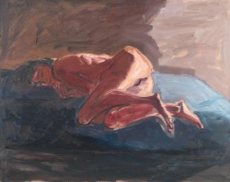Georg Eisler, Liegende, 1985, Öl auf Leinwand, 80 × 100 cm, Georg und Alice Eisler – Fonds für  ...