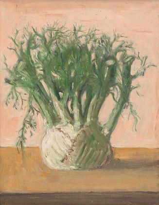 Georg Eisler, Fenchel, 1982, Öl auf Leinwand, 35 × 27 cm, Sammlung Konrad, Wien