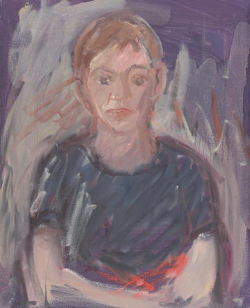 Georg Eisler, Männerporträt, undatiert, Öl auf Leinwand, 55 × 45 cm, Georg und Alice Eisler – F ...