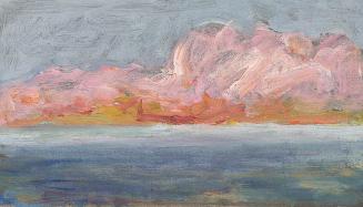 Georg Eisler, Meerstück, undatiert, Öl auf Leinwand, 20 × 35 cm, Georg und Alice Eisler – Fonds ...