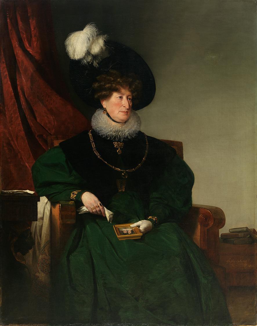 Friedrich von Amerling, Baronin Cäcilie von Eskeles, geb. von Itzig (vermutl. 1860–1836), 1832, ...