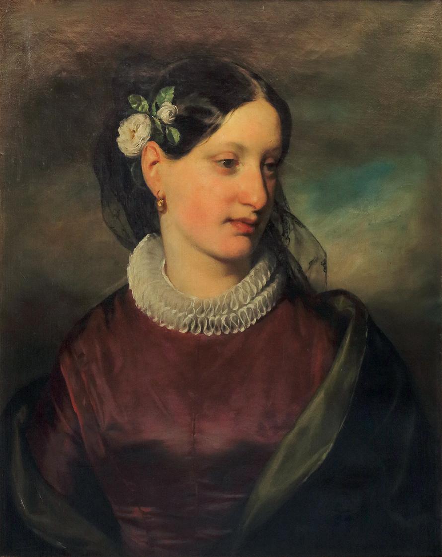 Friedrich von Amerling, Marianne Gräfin von Normann-Ehrenfels, geb. Freiin Hilleprand von Prand ...