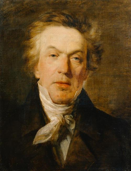 Friedrich von Amerling, Der Hofschauspieler Johann Anton Friedrich Reil (1773–1843), 1832, Öl a ...