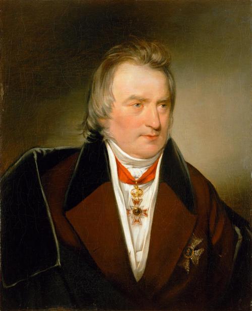 Friedrich von Amerling, Prof. Dr. Ignaz Rudolf Bischoff von Altenstern (1784–1859), oberster Fe ...