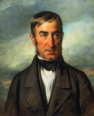 Friedrich von Amerling, Der Ziegelbrennereibesitzer Josef Lager (1790–1867), 1857, Öl auf Leinw ...