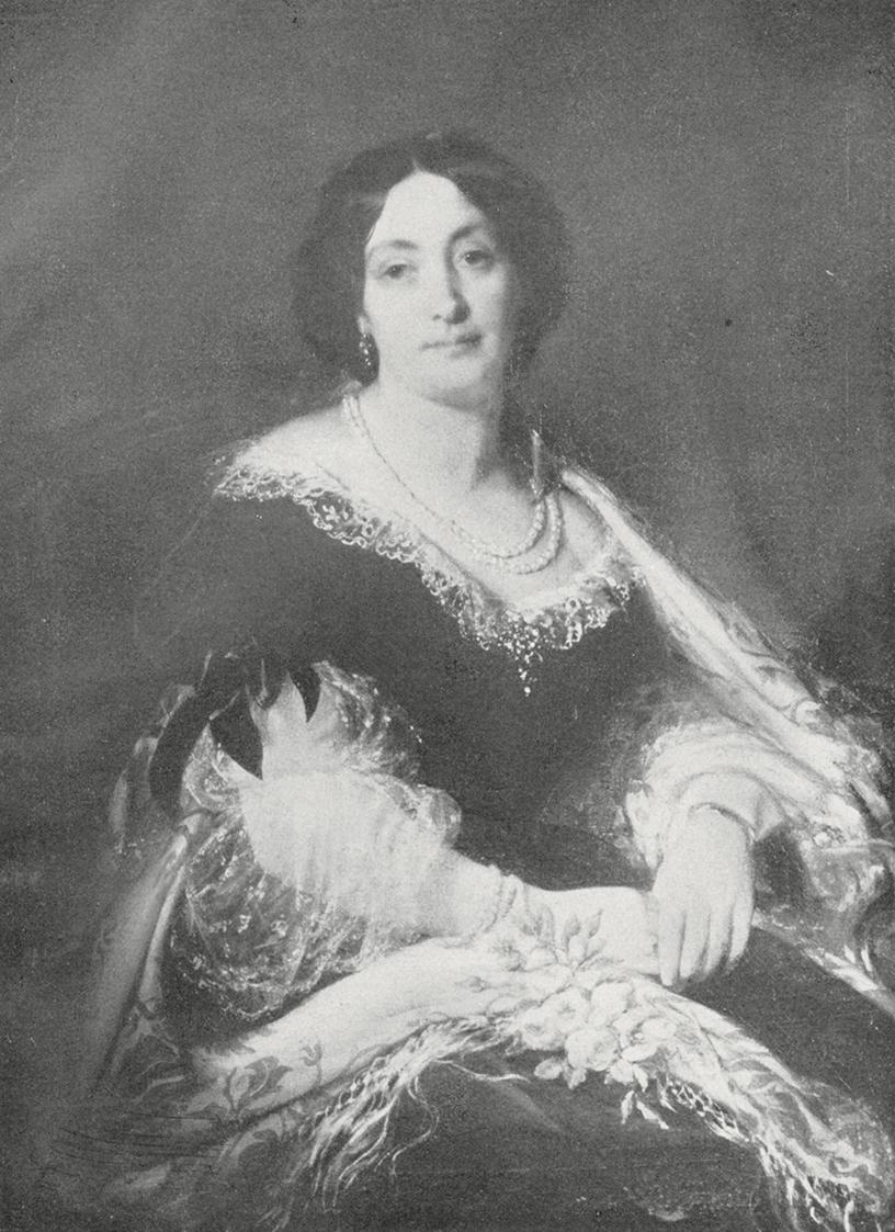 Friedrich von Amerling, Anna Dreher, geb. Herrfeldt, die zweite Ehefrau des Brauereibesitzers A ...