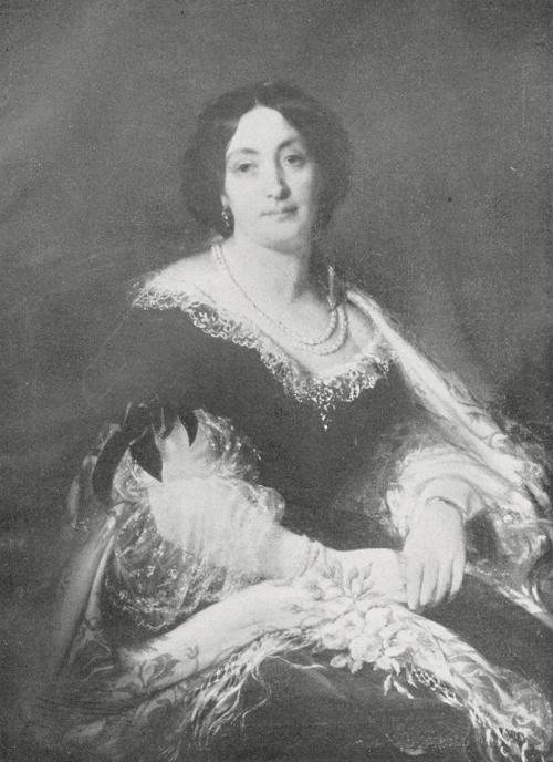 Friedrich von Amerling, Anna Dreher, geb. Herrfeldt, die zweite Ehefrau des Brauereibesitzers A ...