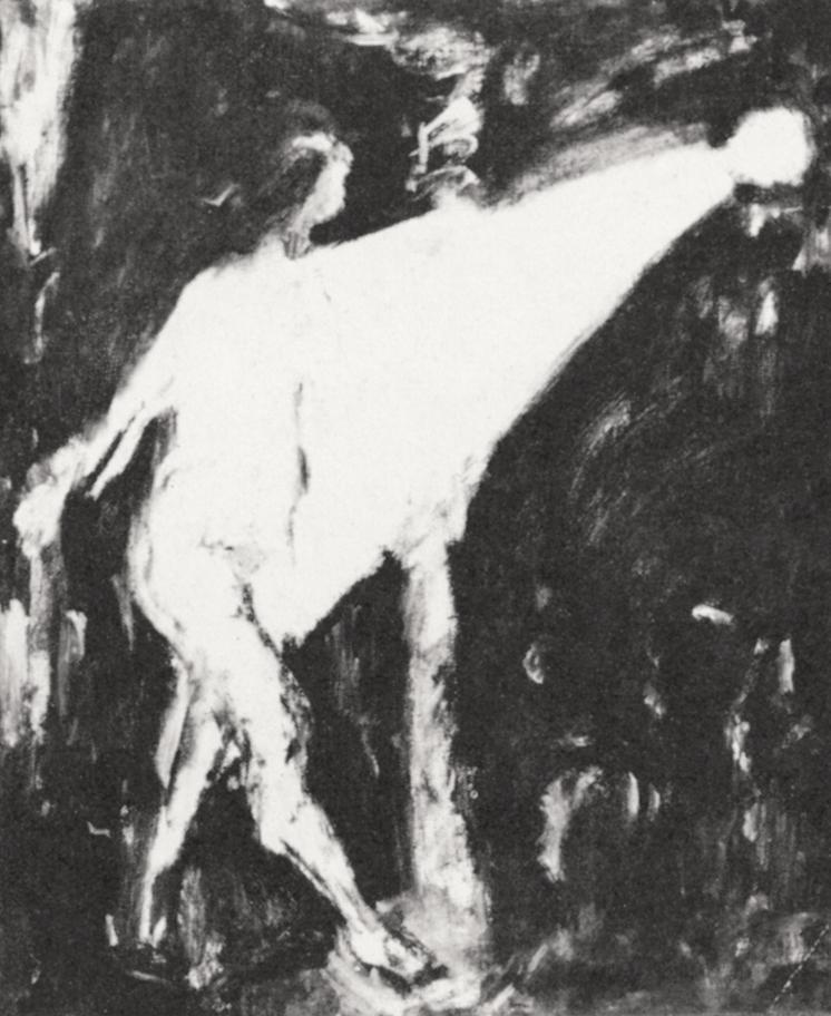 Georg Eisler, Phoenix Club IV, 1969, Öl auf Leinwand, 60 × 50 cm, Verbleib unbekannt