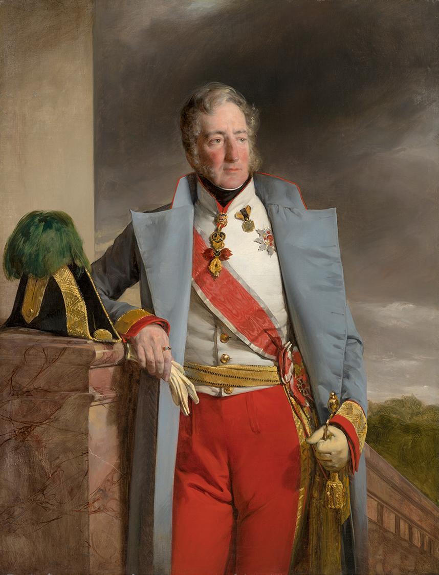 Friedrich von Amerling, Der Feldmarschall-Lieutnant Johann Ernst Graf von Hoyos-Sprinzenstein ( ...