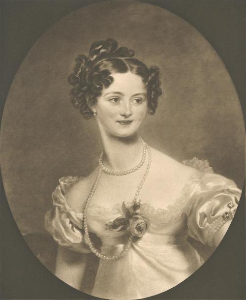 Friedrich von Amerling, Erzherzogin Henriette (Henriette Alexandrine von Nassau-Weilburg [1797– ...