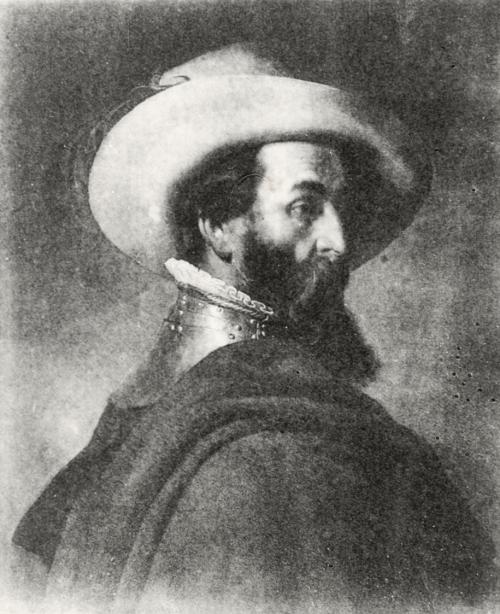 Friedrich von Amerling, Ein Ritter, 1847, Öl auf Leinwand, 80 × 64 cm, Unbekannter Besitz