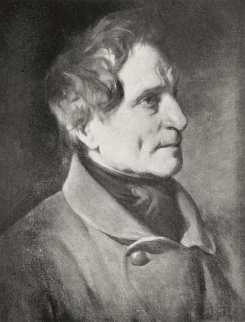 Friedrich von Amerling, Porträt eines älteren Mannes im Profil mit braunem Rock, 1852, Öl auf L ...